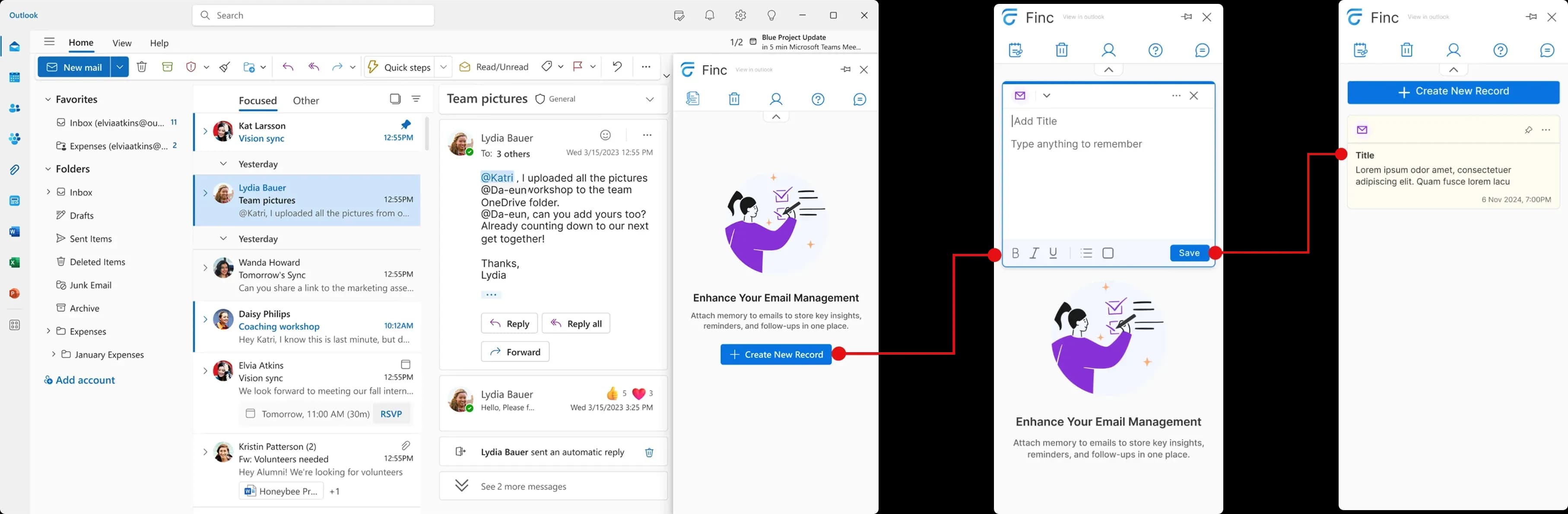 Integrating Notes Seamlessly Into Outlook’s Workflow