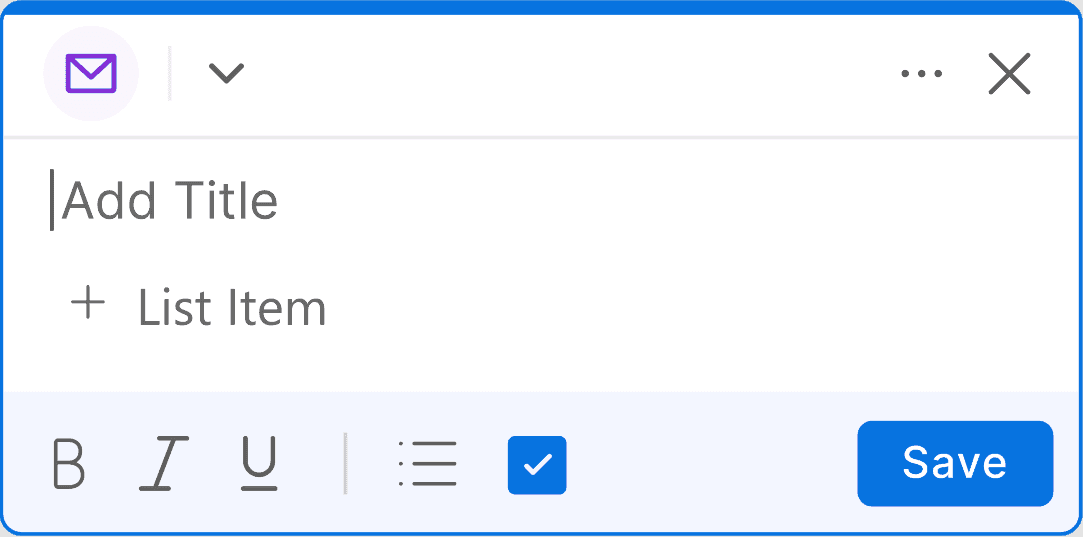 Creating and attaching Record