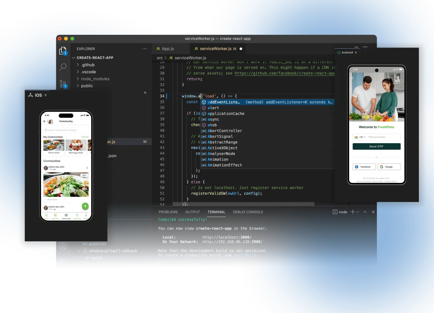 Mobile App Design Service Offerings